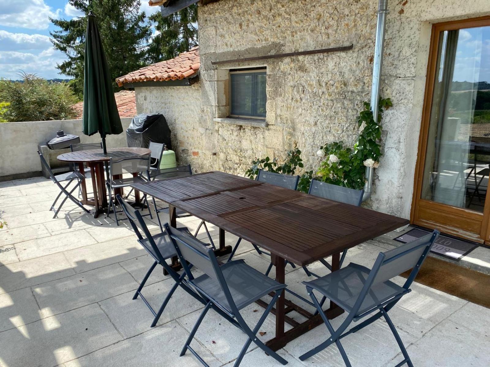 Chez Sarrazin Villa Brossac Ngoại thất bức ảnh